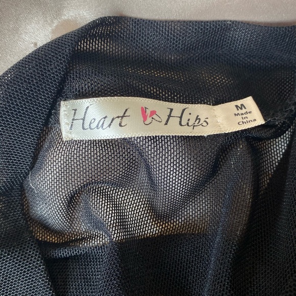 Black Mesh Top - Picture 3 of 3